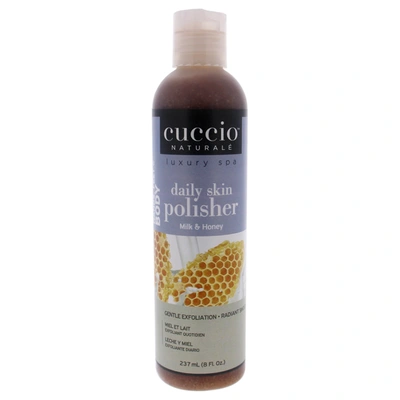 Cuccio Naturale Luxury Spa Daily Skin Polisher - Milk And Honey By  For Unisex - 8 oz Scrub