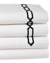 Dea Italian Linens Prato Embroidered Sheet Set