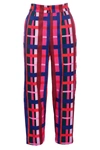 Crosby By Mollie Burch Sid Pant In Plaid Please In Pink