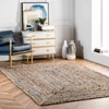 Nuloom Hand Braided Eliz Jute Area Rug