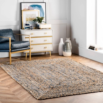 Nuloom Hand Braided Eliz Jute Area Rug