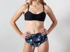 Krimson Klover Odessa Bikini Top In Black In Black