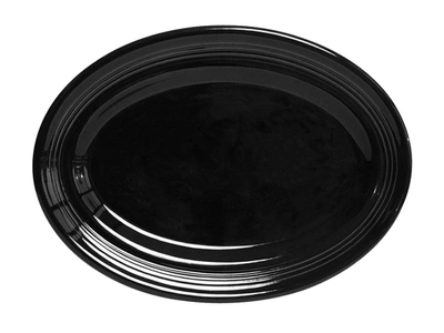 TUXTON CONCENTRIX OVAL PLATTER 13-3/4"X10-1/2", 6 PIECES