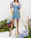 Celia B Thora Dress In Blue In Blue