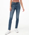 AÉROPOSTALE WOMEN'S PREMIUM SERIOUSLY STRETCHY MID-RISE SKINNY JEAN
