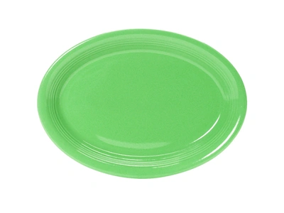 TUXTON CONCENTRIX OVAL PLATTER 11-1/2"X8-3/4", 12 PIECES