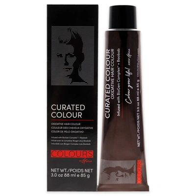 Colours By Gina Curated Colour - 5.22-5vv Intense Light Violet Brown By  For Unisex - 3 oz Hair Color In Black
