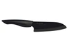 KYOCERA INNOVATION SERIES 5.5" SANTOKU KNIFE W/SOFT GRIP HANDLE, BLACK BLADE