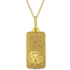 Mimi & Max Leo Horoscope Necklace In 10k Yellow Gold In Gold