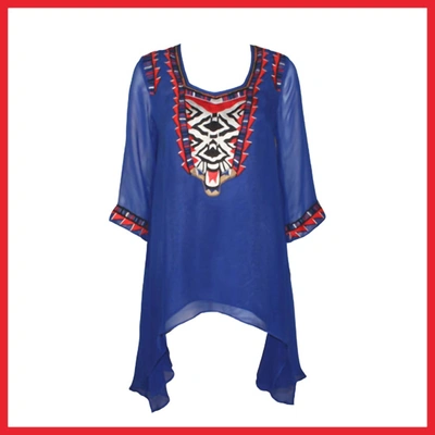 Vintage Collection Women's Lee Tunic In Royal Blue