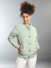 CAMPUS SUTRA WOMEN SOLID WINDCHEATER BOMBER JACKET
