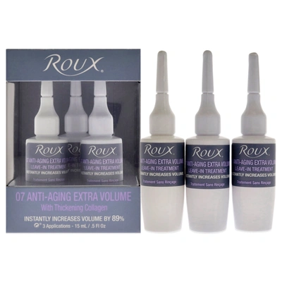 Roux Anti-aging Extra Volume Treatment - 07 By  For Unisex - 3 X 0.5 oz Treatment