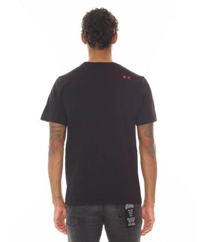 Cult Of Individuality Short Sleeve Crew Neck Tee "money Power Respect" In Black
