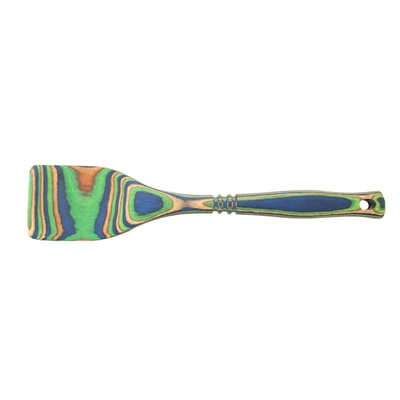 Island Bamboo Pakkawood 12-inch Spatula In Blue