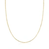 Rs Pure Ross-simons 14kt Yellow Gold Paper Clip Link Necklace In Gold