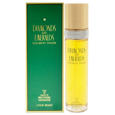 Elizabeth Taylor Diamonds And Emeralds By  For Women - 3.3 oz Edt Spray