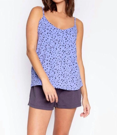 Pj Salvage Molly Modal Cami In Periwinkle In Purple