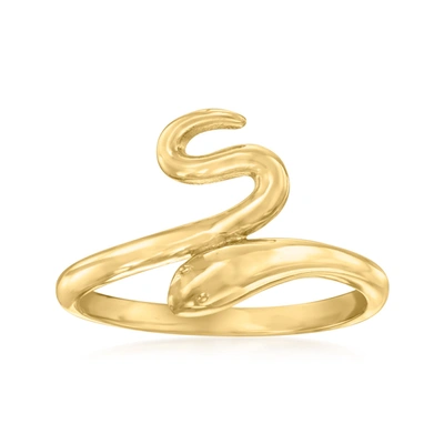 Canaria Fine Jewelry Canaria 10kt Yellow Gold Snake Ring