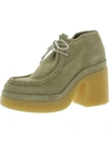 CHLOÉ JAMIE WOMENS SUEDE CHUNKY ANKLE BOOTS