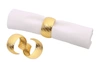Classic Touch Decor Set Of 6 Gold Napkin Rings