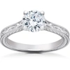 Pompeii3 1 Ct Eco Friendly Lab Grown Vintage Diamond Solitaire Sophia Engagement Ring 14k In Multi