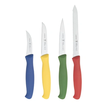 Henckels 4-pc Paring Knife Set - Multi-colored
