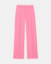 Lafayette 148 Women's Sullivan Wool-silk Pants In Pink