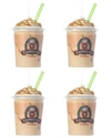 Kurt Adler 4in Foam Cafeccino Ornaments Set Of 4