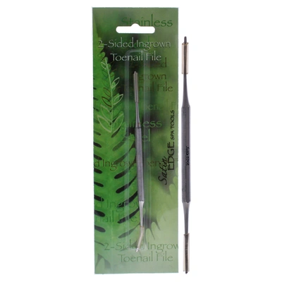 Satin Edge Double-sided Ingrown Toenail File By  For Unisex - 1 Pc Nail File In Green