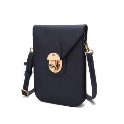 Mkf Collection By Mia K Havana Smartphone Crossbody Bag In Blue