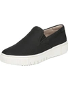 Soul Naturalizer Tia Womens Faux Leather Comfort Slip-on Sneakers In Black Faux Leather
