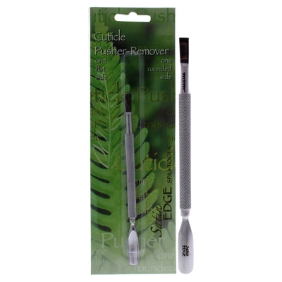 Satin Edge Cuticle Pusher-remover By  For Unisex - 1 Pc Cuticle Pusher In Green