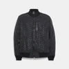 COACH OUTLET REVERSIBLE SIGNATURE MA 1 JACKET