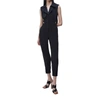 Simkhai Rayley Trench Jumpsuit In Black