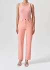 Agolde Poppy Tank Scoop Neck Tank In Pink