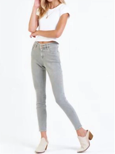 DEAR JOHN DENIM GISELE HR ANKLE SKINNY IN DESERT SAGE