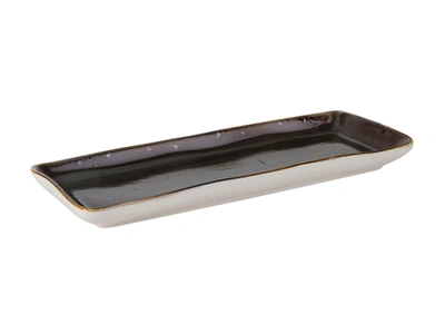 TUXTON ARTISAN GEODE TRAY 13-3/4"X5"X1-1/4", 12 PIECES