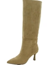 Anne Klein Rizzo Womens Tall Dressy Knee-high Boots In Beige