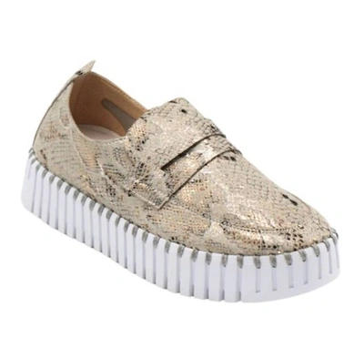 Ilse Jacobsen Women's Tulip 3868 Loafer In Wheat In Gold
