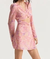 Loveshackfancy Women's Nanita Marble Cut Out Minidress In Pink