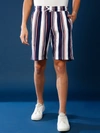 CAMPUS SUTRA MEN STRIPED STYLISH SPORTS & EVENING SHORTS
