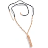 Sohi Women Gold Color Gold Plated Designer Stone Necklace In Gold
