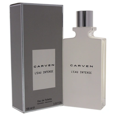 Carven Leau Intense By  For Men - 3.33 oz Edt Spray