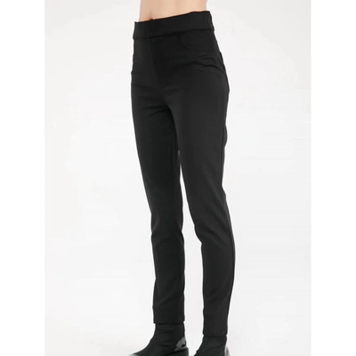 Isle By Melis Kozan Knit Pull-on Pocket Pant In Black