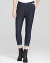 Rag & Bone Rb- Dash Denim Trouser Jean In Ice Bue In Blue