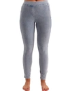 French Kyss Mid Rise Jegging In Light Blue In Grey