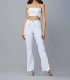 Dl1961 - Women's Emilie Straight Vintage Jeans In White Raw In White