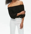 Michael Stars Isabel Convertible Top In Black