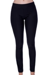 FRENCH KYSS LOW RISE CAPRI IN BLACK