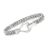 Ross-simons Sterling Silver Cestina-link Bracelet In Silver
